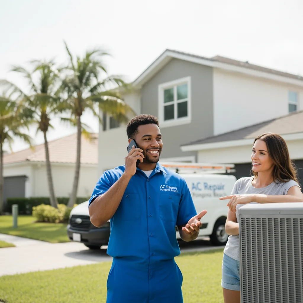 AC Repair Pompano Beach customer support in San Leandro